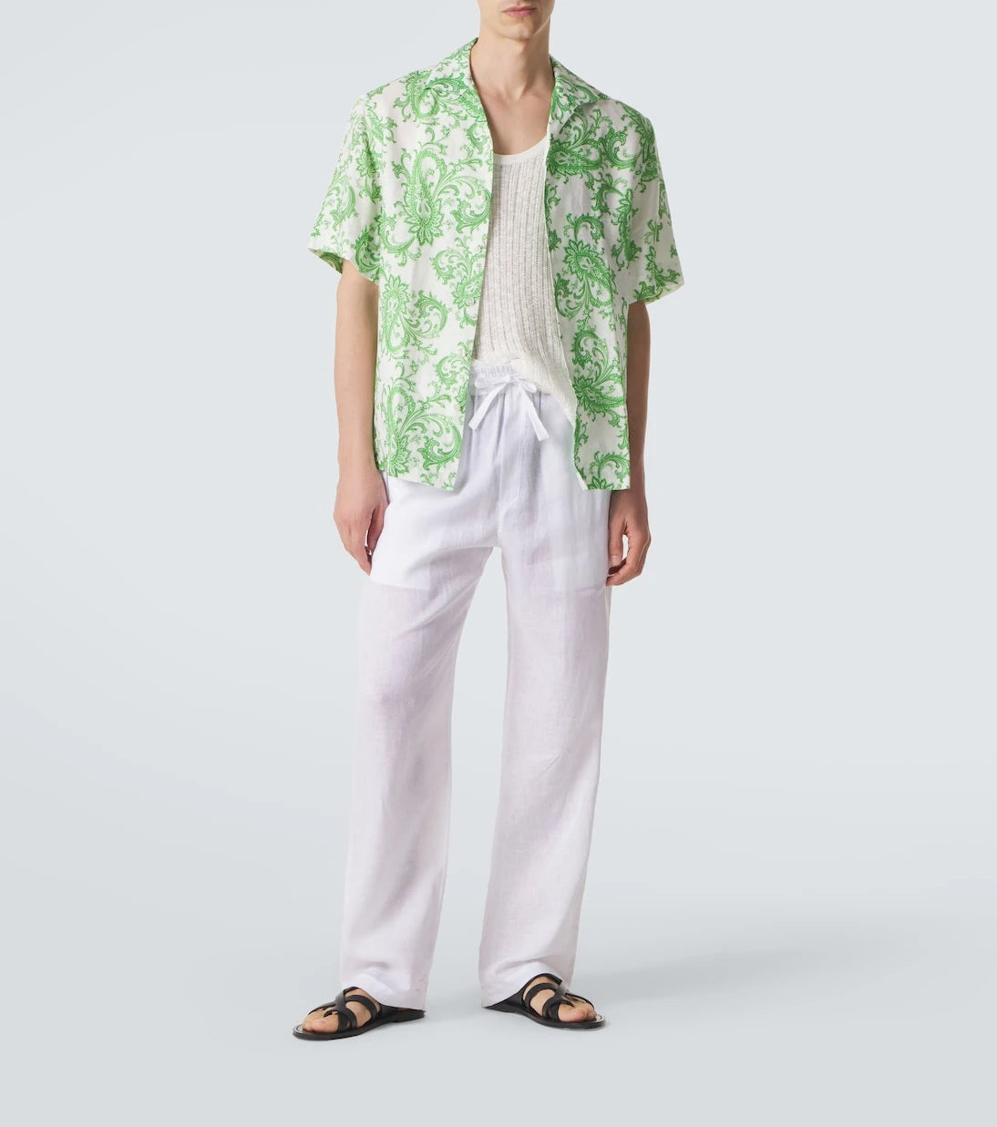 Etro - Paisley linen shirt