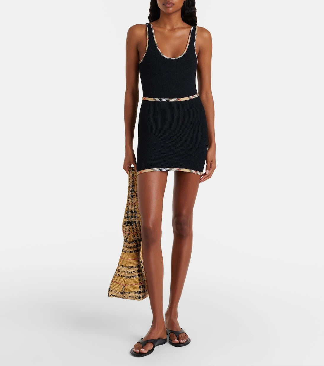 Burberry - x Hunza G Devyn beach cover-up