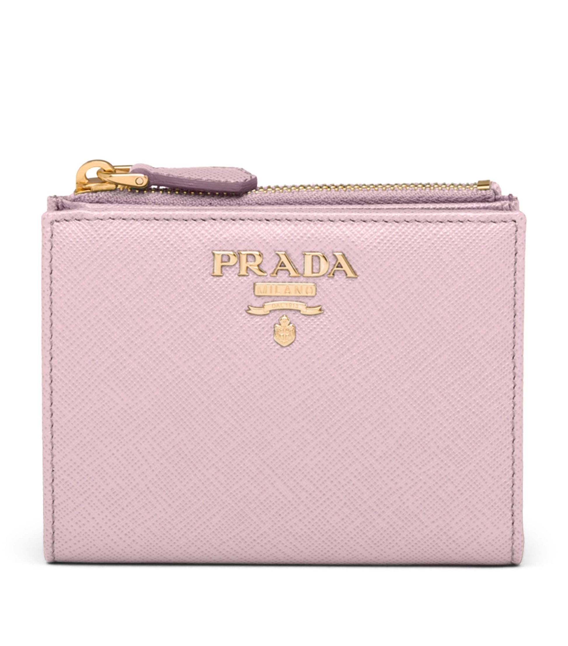 Prada Pink Small Saffiano Leather Wallet
