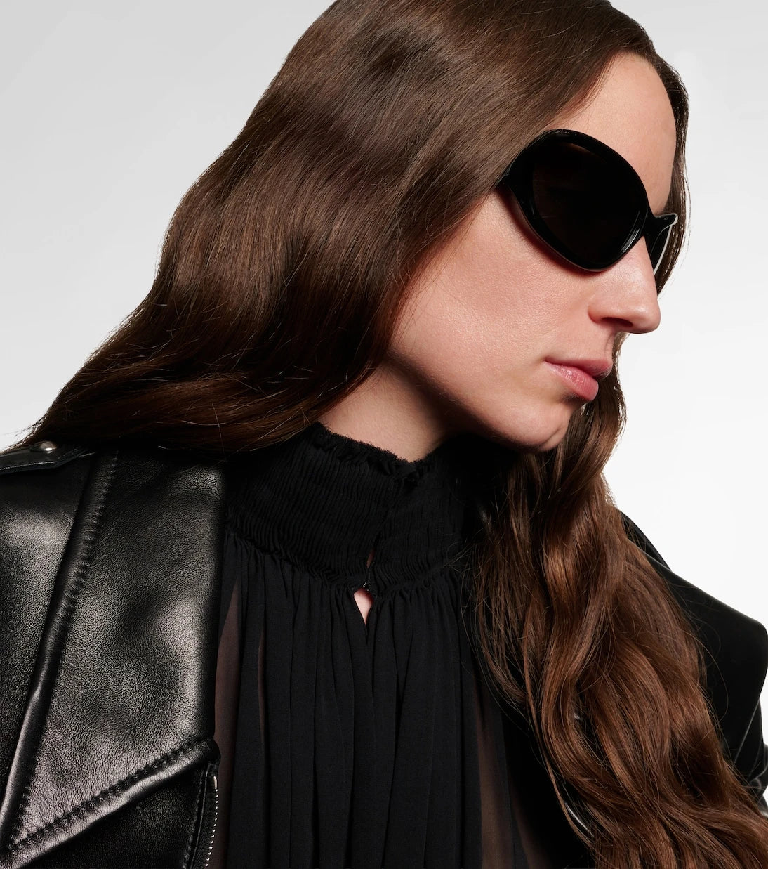 Khaite - x Oliver Peoples 1967C oversized sunglasses