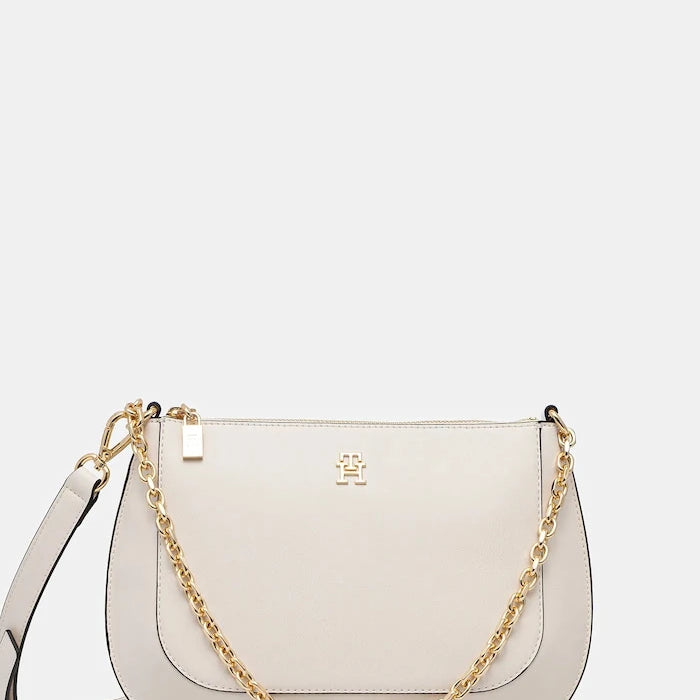 Кожена чанта Tommy Hilfiger
