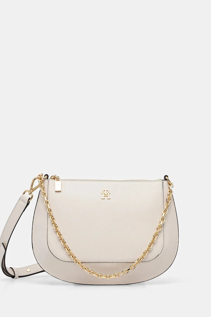 Кожена чанта Tommy Hilfiger