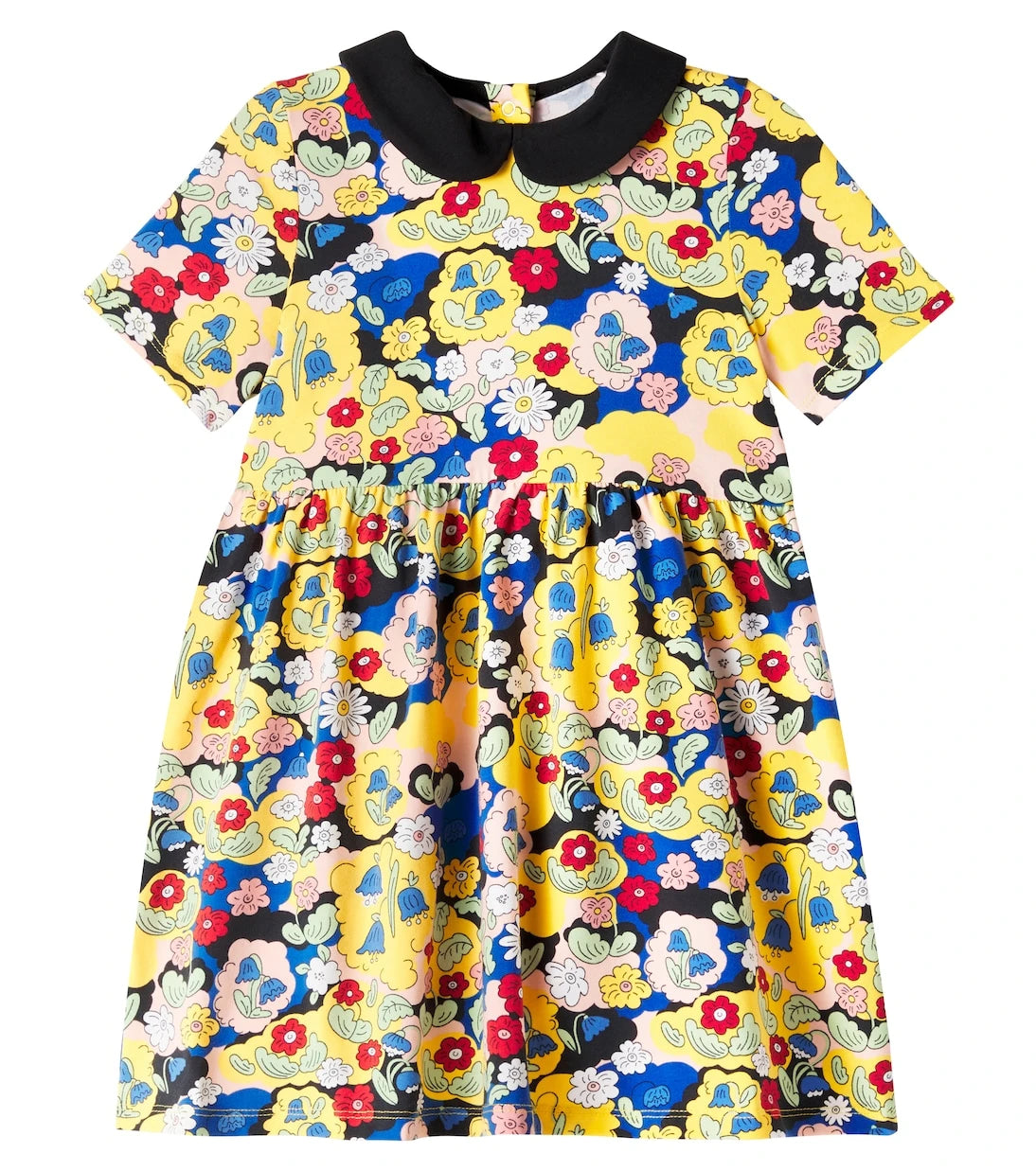 Mini Rodini - Floral cotton-blend dress