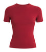 Skims Red Cotton Jersey T-Shirt