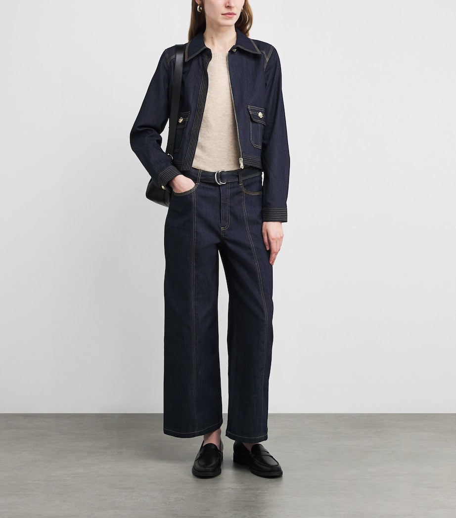 ME+EM Beige Alpaca-Blend Knitted Vest