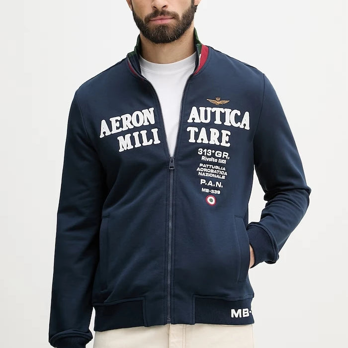 Aeronautica Militare суичър с цип мъжки