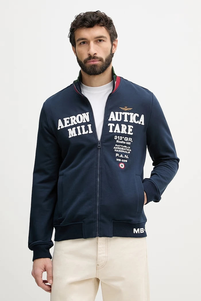Aeronautica Militare суичър с цип мъжки