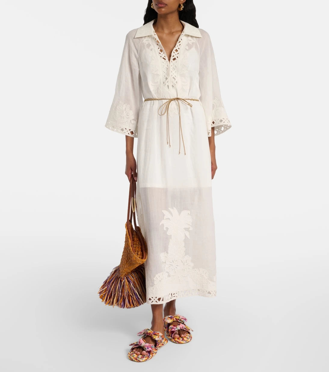 Zimmermann - Carousel printed espadrille slides