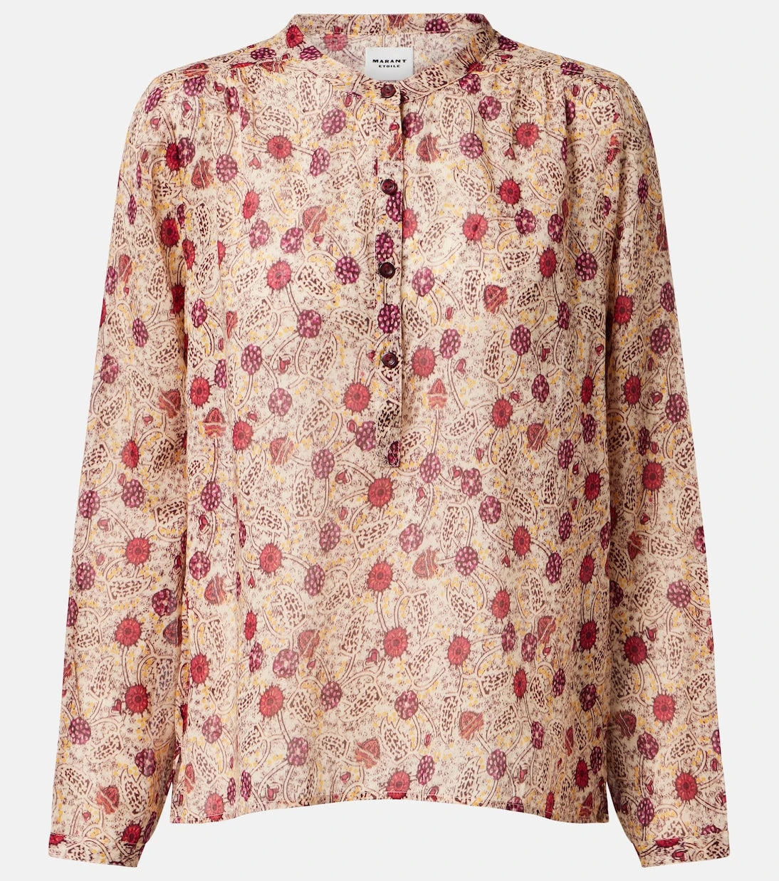 Marant Etoile - Maria printed cotton shirt