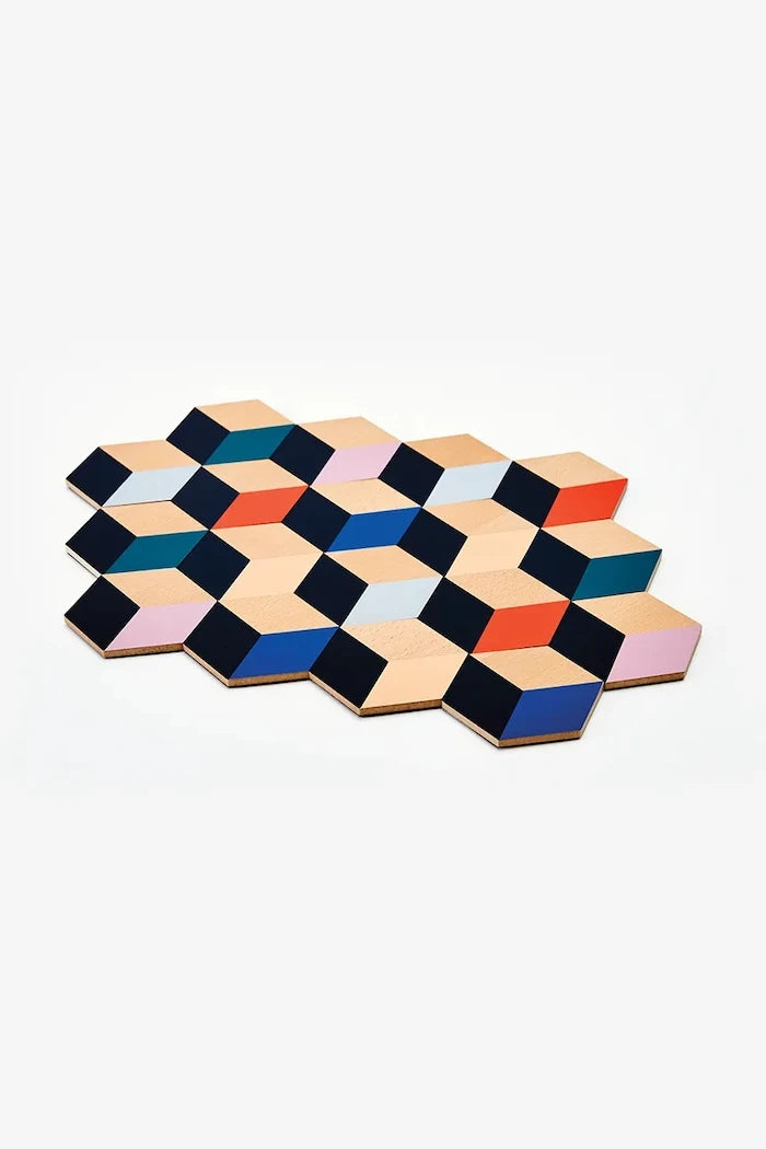 Areaware Table Tiles Masa Altlığı Seti (6 Parça)