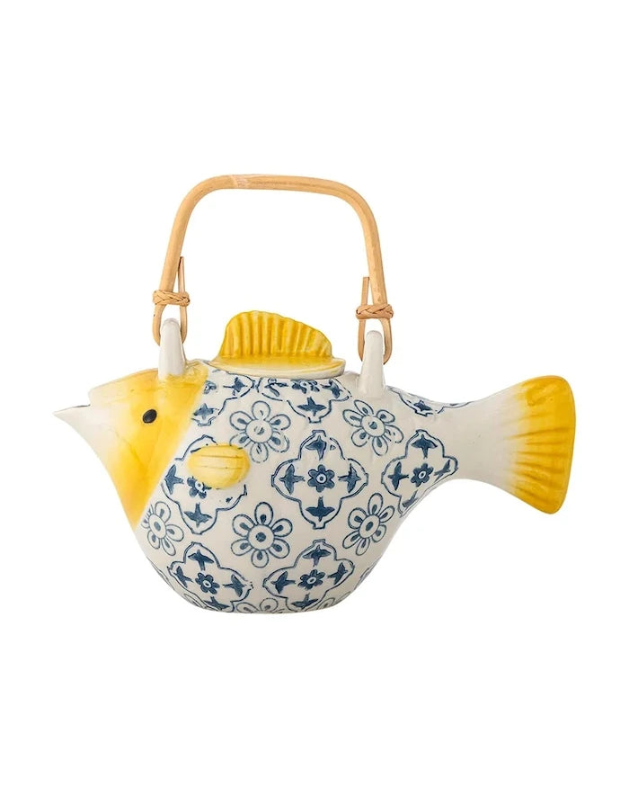 Bloomingville taş çömlek çaydanlık 24 x 13,5 x 13 cm