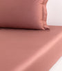 Yves Delorme Triomphe Santal Double Fitted Sheet (140cm x 200cm)