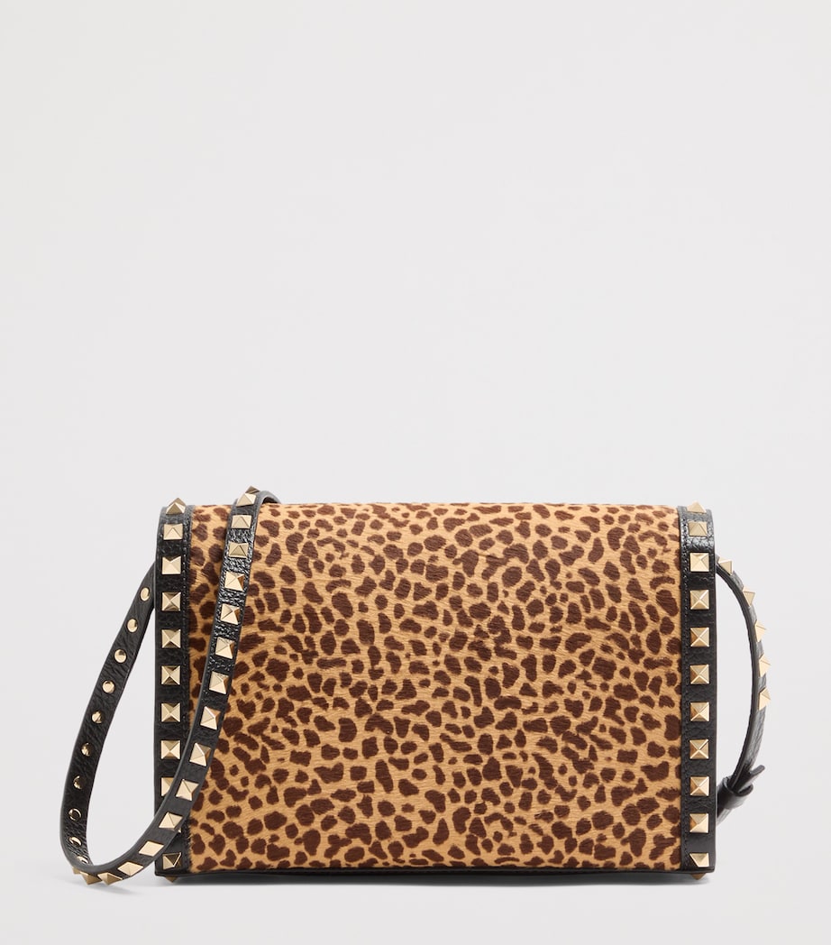 Small Leather Rockstud Shoulder Bag