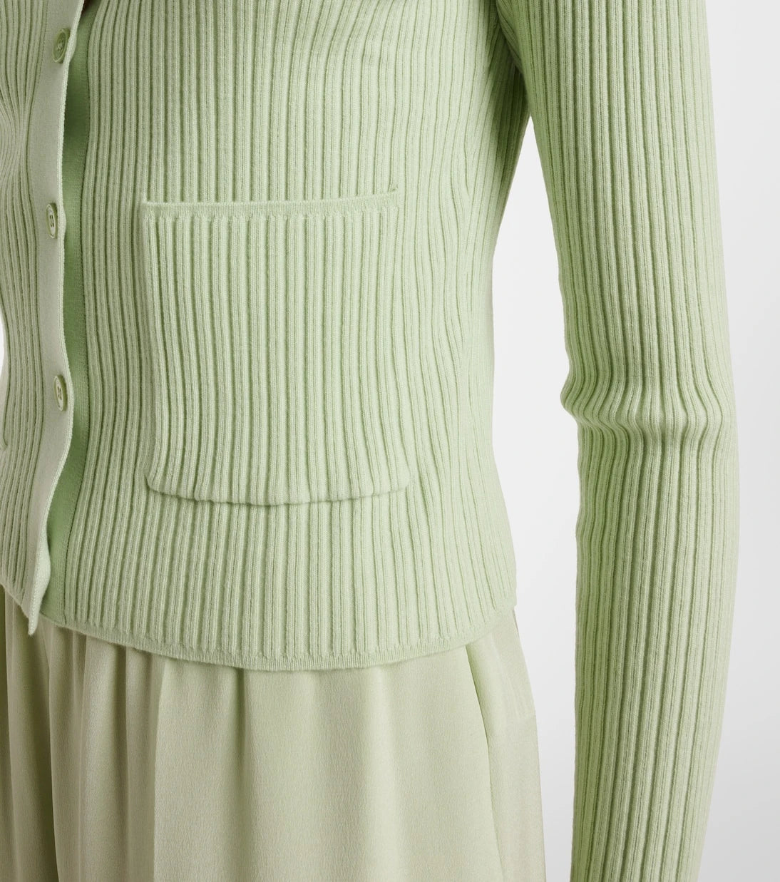 Joseph - Ribbed-knit wool cardigan