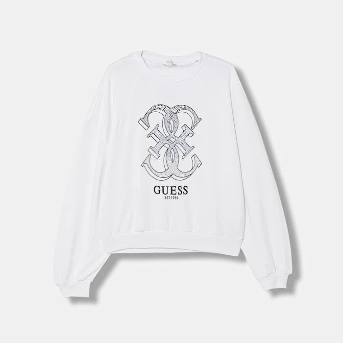 Детски памучен суичър Guess