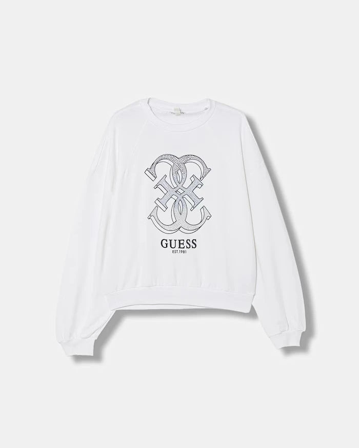 Çocuk Pamuklu Sweatshirt Guess