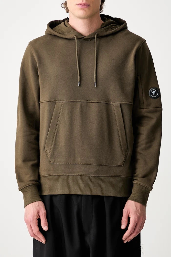C.P. Company kapüşonlu erkek pamuklu sweatshirt