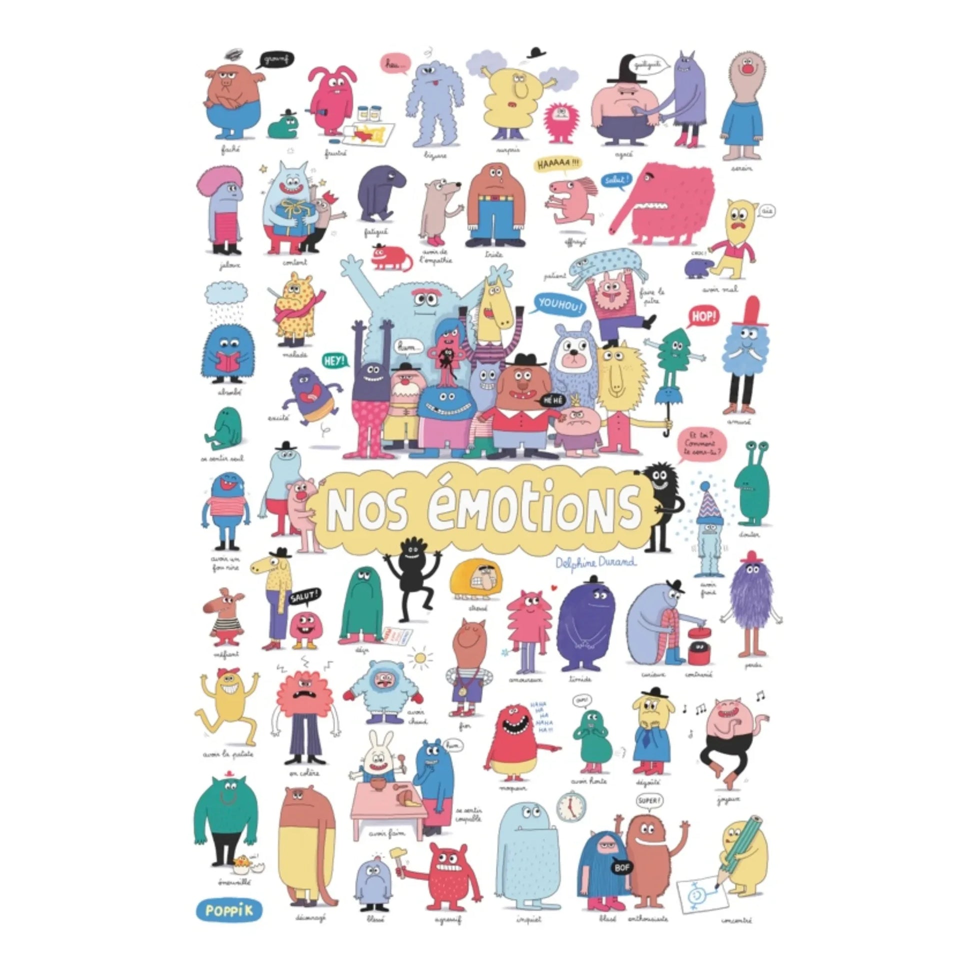 Poppik - Emotions Sticker Poster