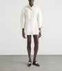 Givenchy White Cocoon Denim Mini Dress