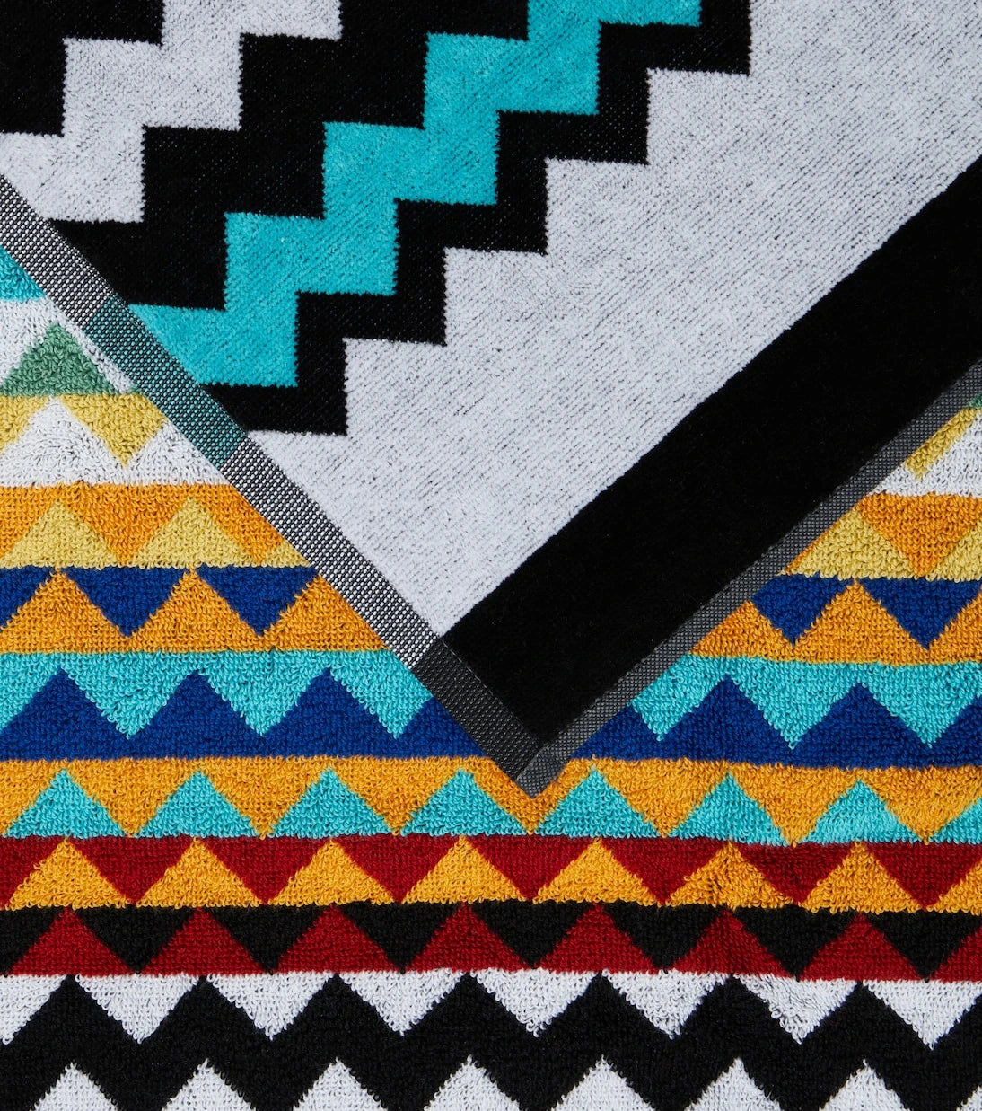 Missoni - Cyrus Zig Zag cotton terry beach towel