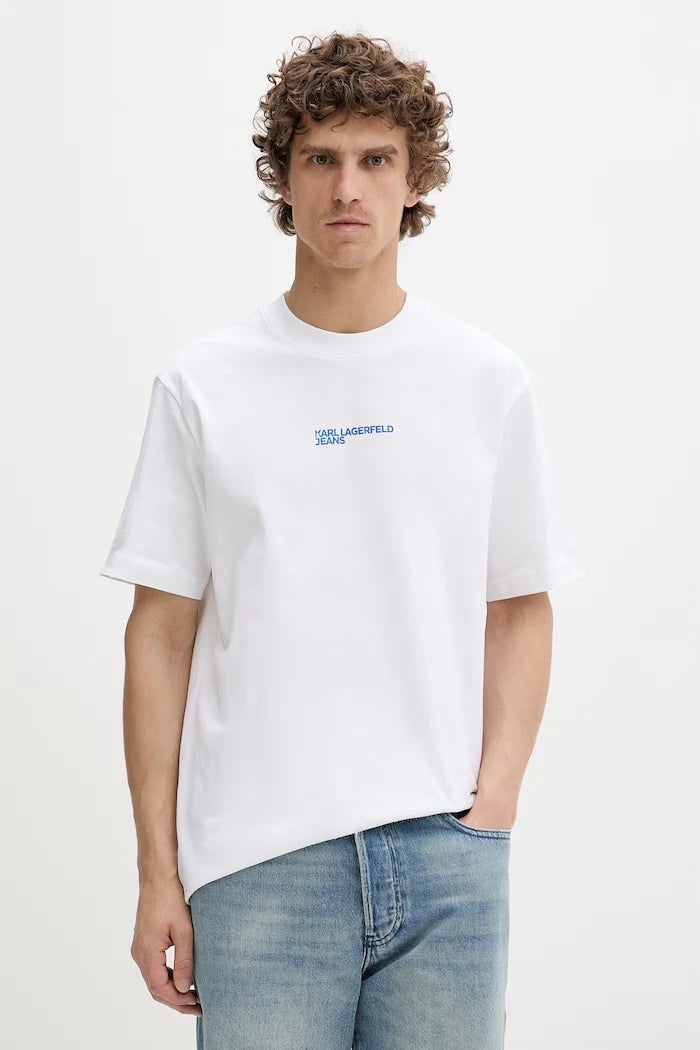 Karl Lagerfeld Jeans erkek pamuklu tişört