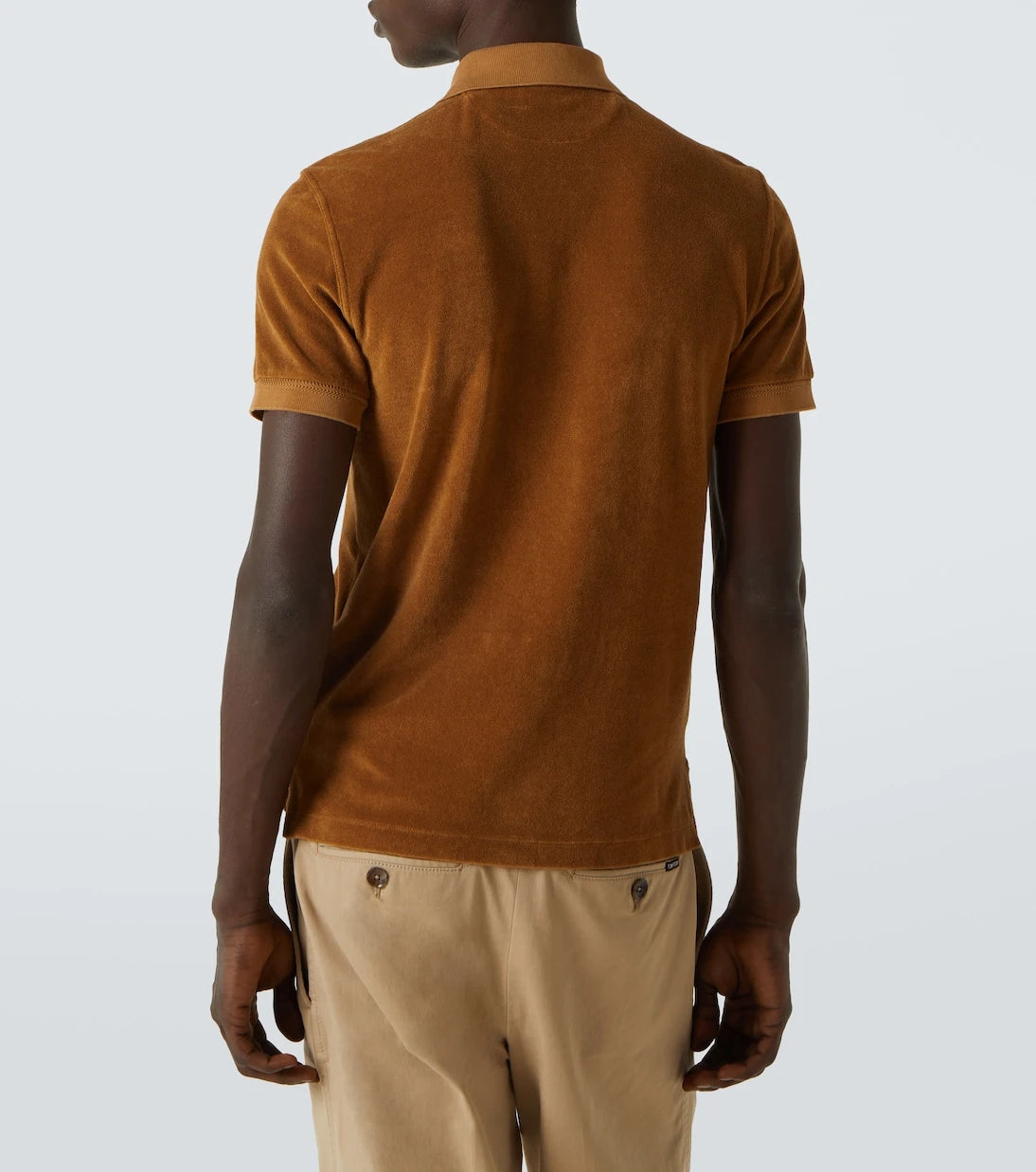 Tom Ford - Cotton-blend terry polo shirt