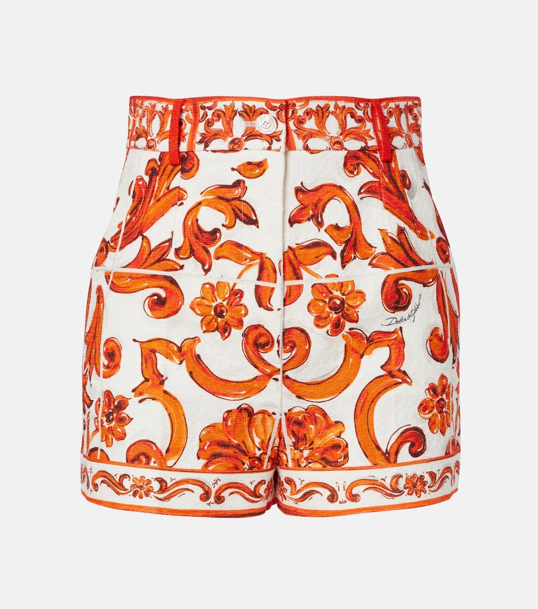 Dolce&Gabbana - Majolica printed shorts