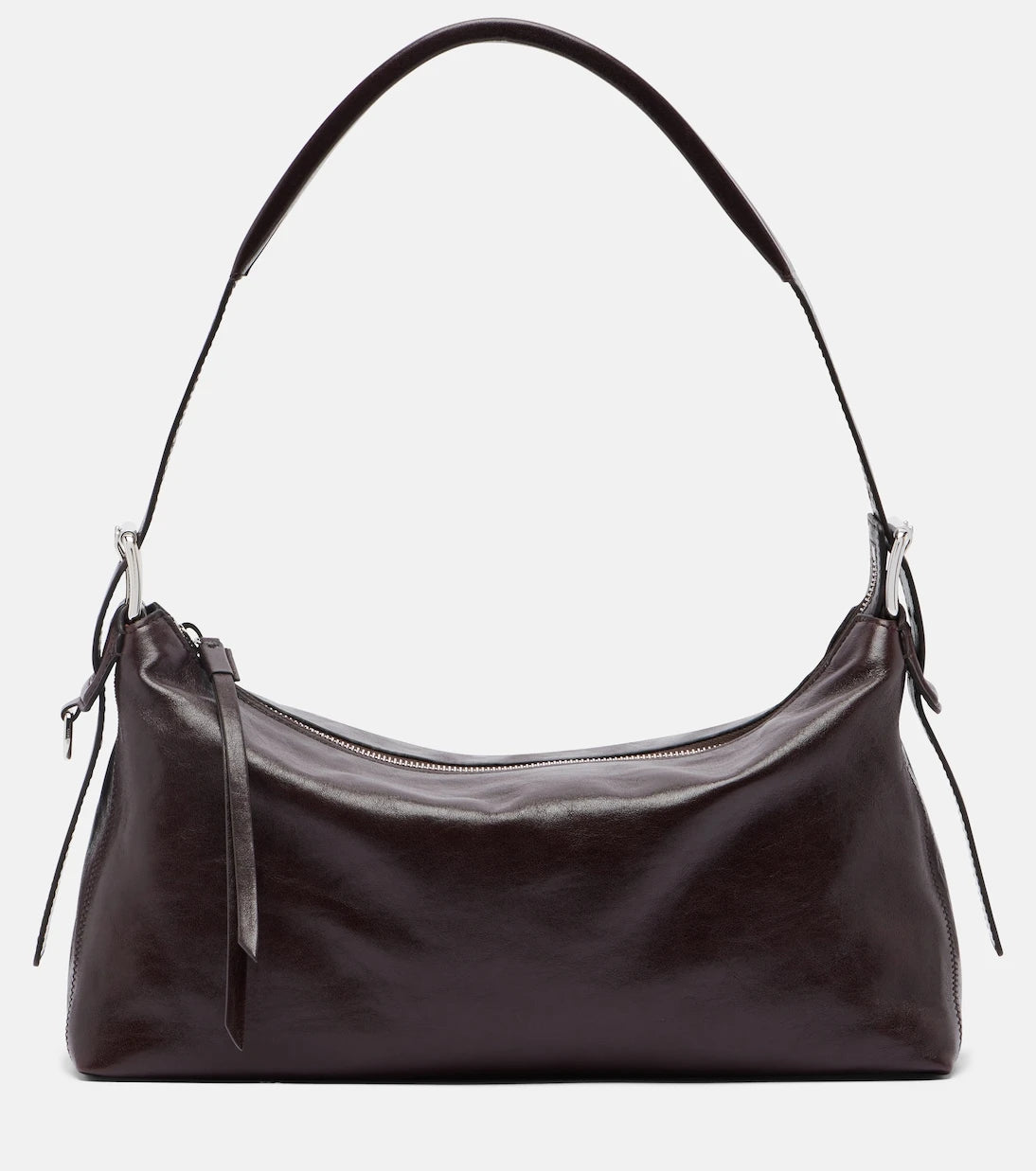 Lemaire - Small belted leather shoulder bag