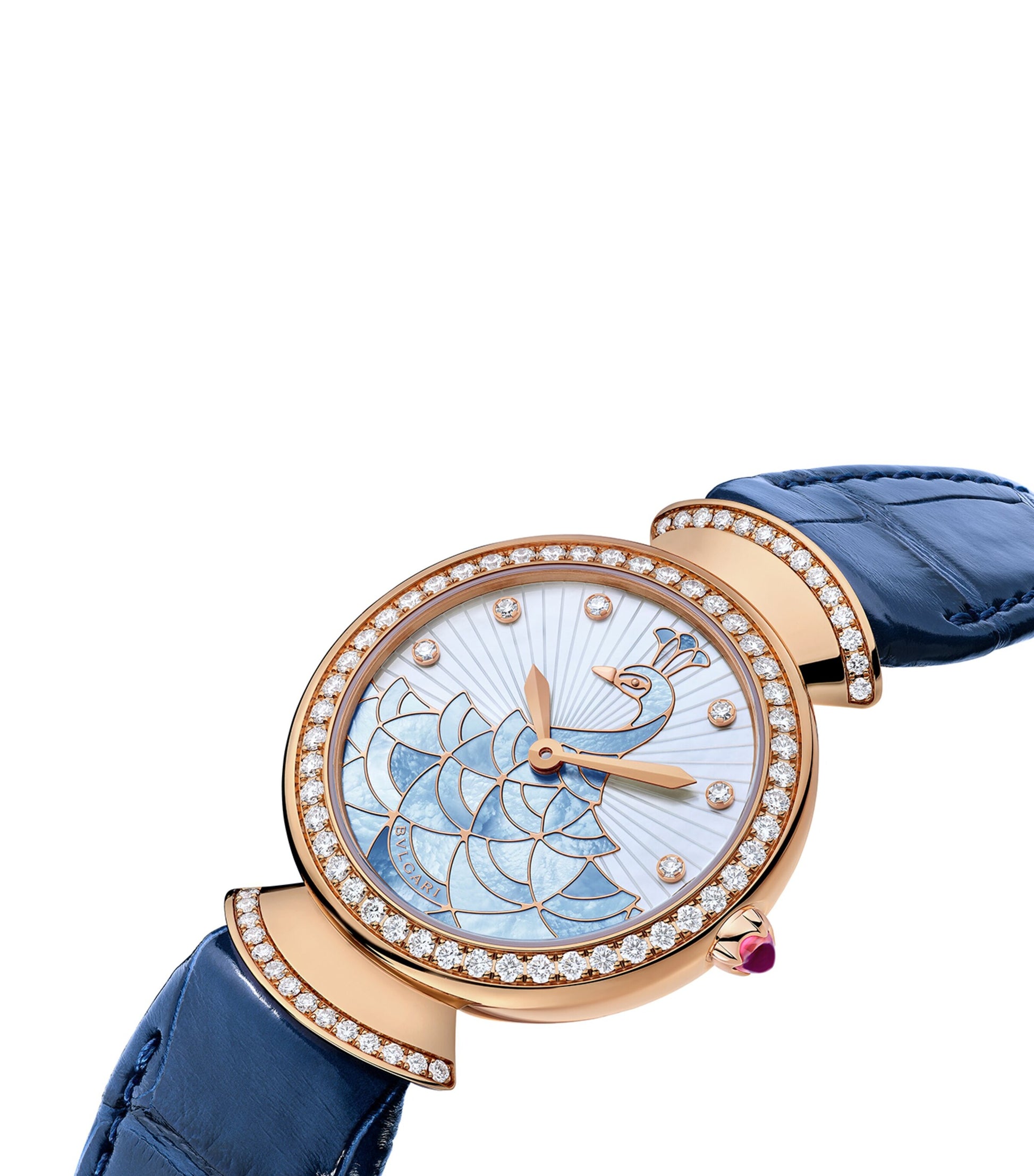 Rose Gold and Diamond Divas' Dream Watch 33mm