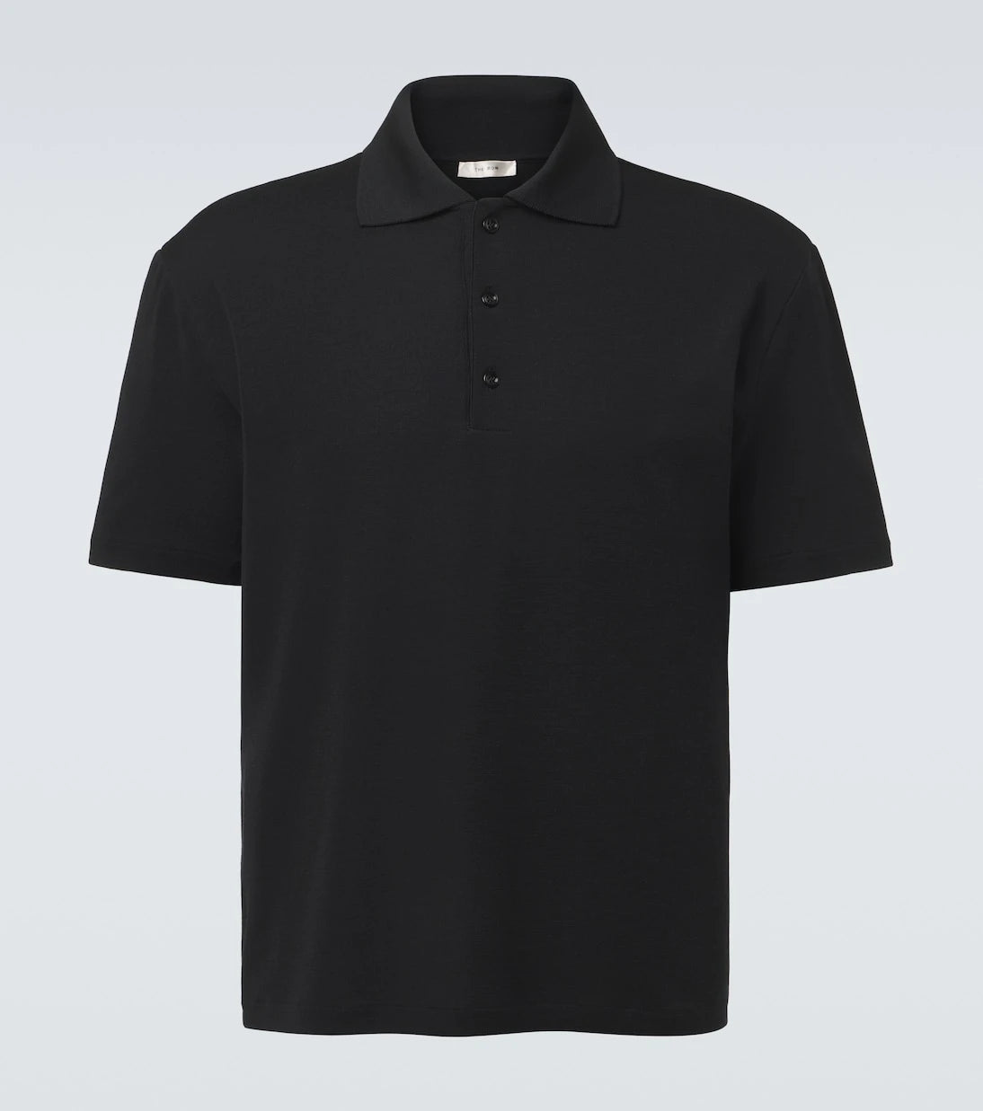 The Row - Mistral wool and silk polo shirt