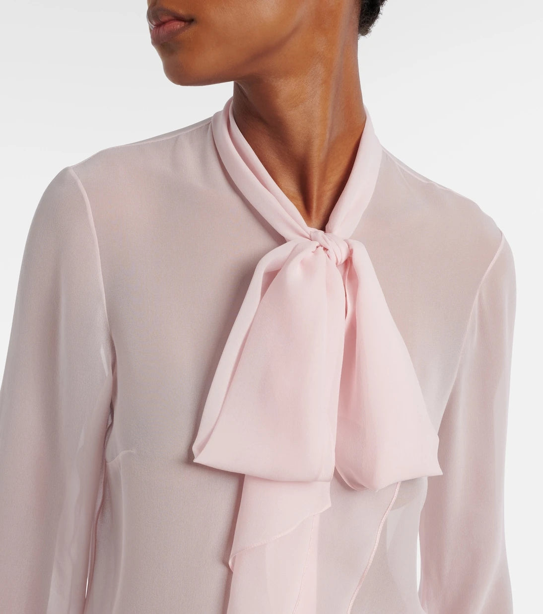 Gabriela Hearst - Shildon tie-neck silk blouse