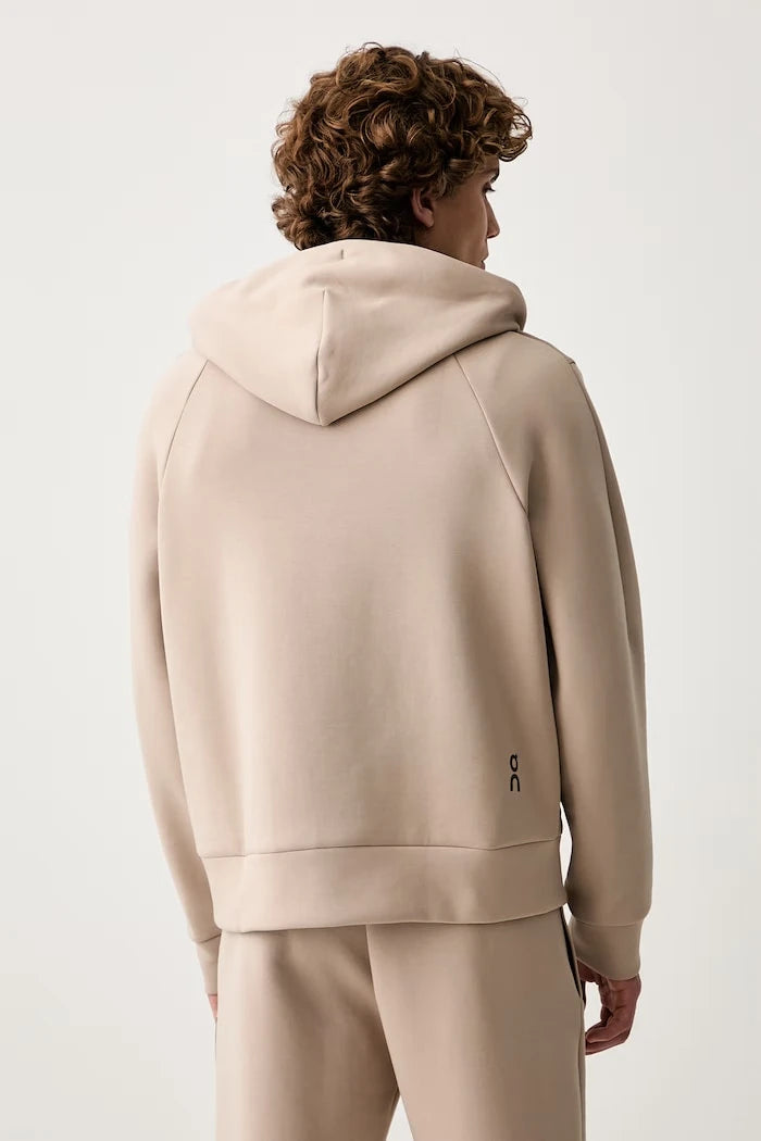 Kapüşonlu, fermuarlı erkek pamuklu sweatshirt Focus Tech