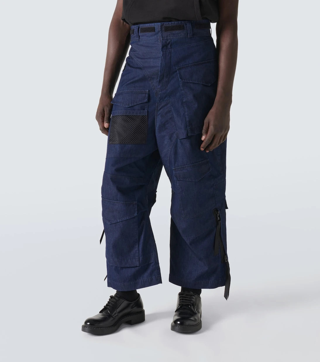 Junya Watanabe - Deconstructed denim cargo pants