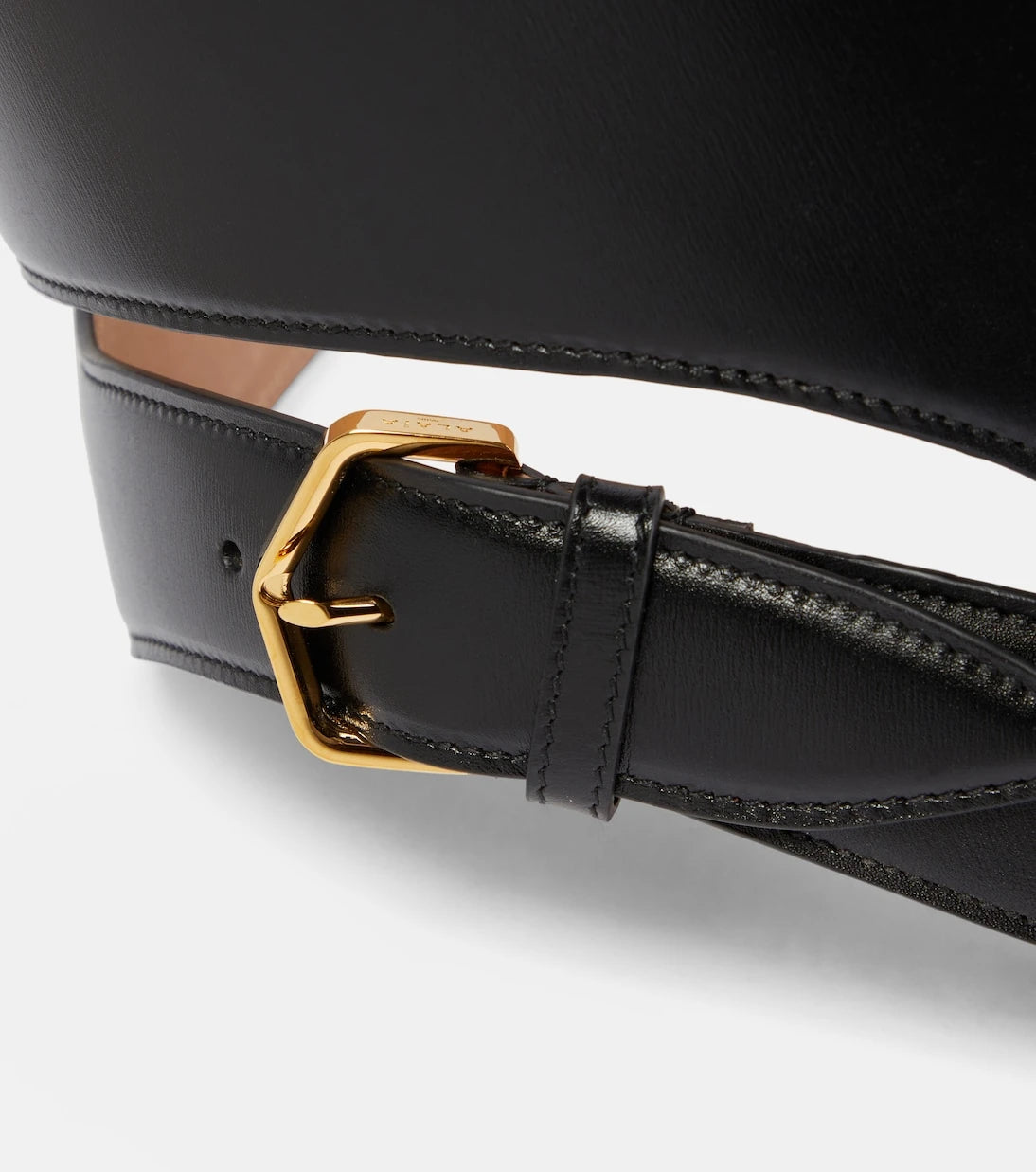 Alaïa - Cut-out leather belt