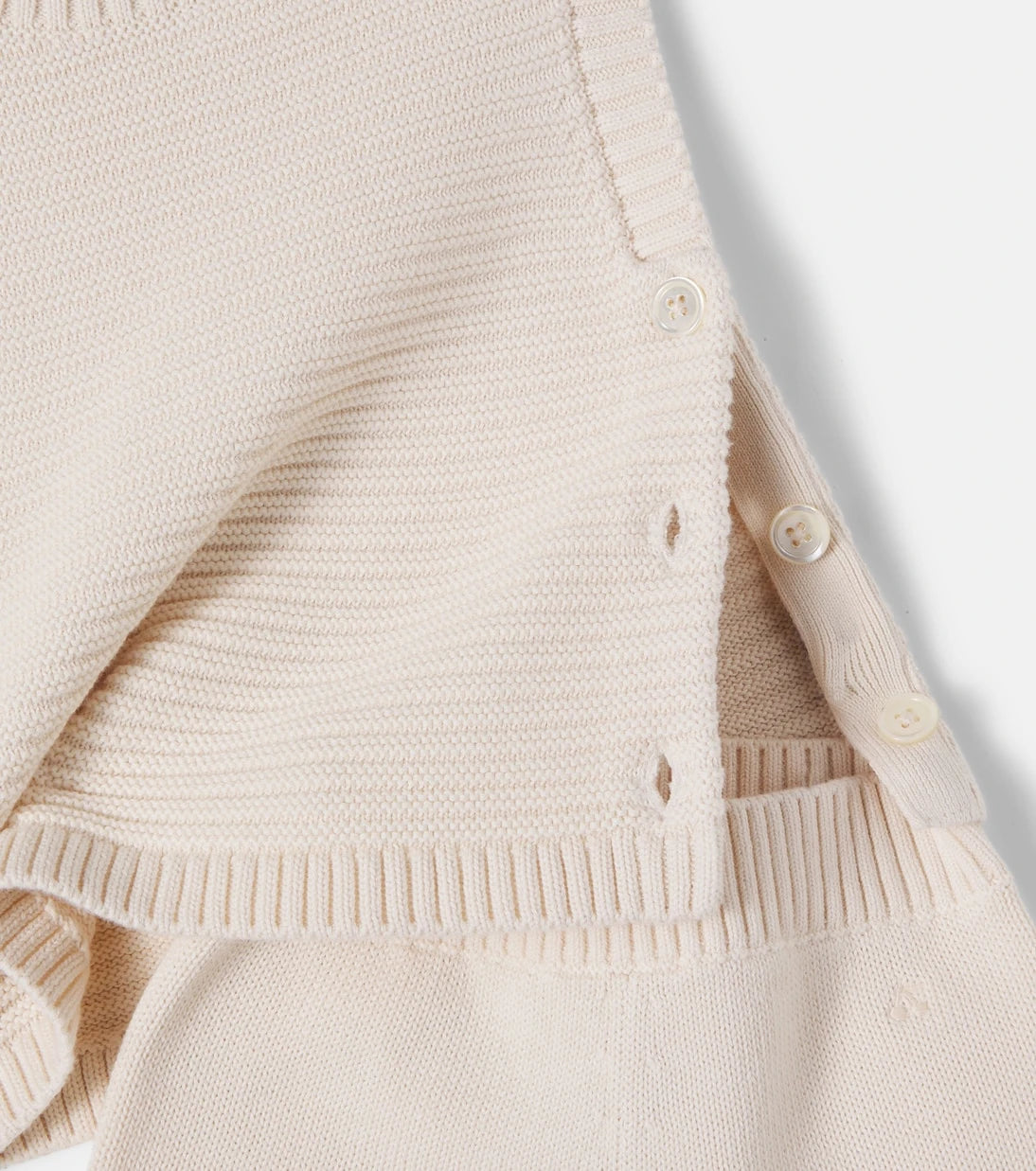 Bonpoint - Baby Tendresse cotton top and shorts set