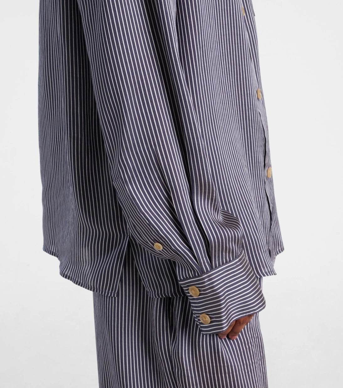 Khaite - Yatty striped shirt