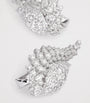 White Gold and Diamond Y-Couture State Stud Earrings