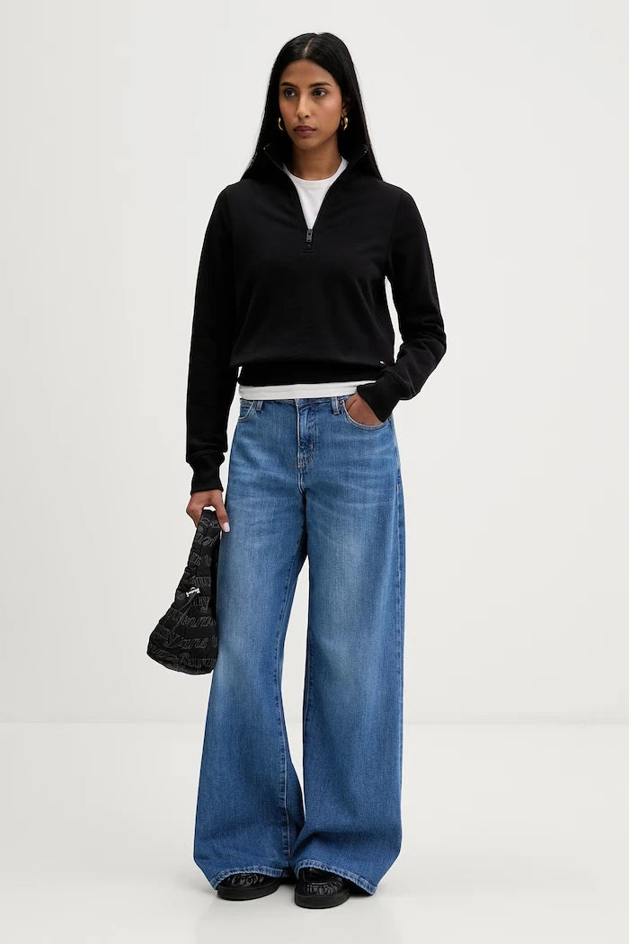 Tommy Jeans pamuklu kadın sweatshirt
