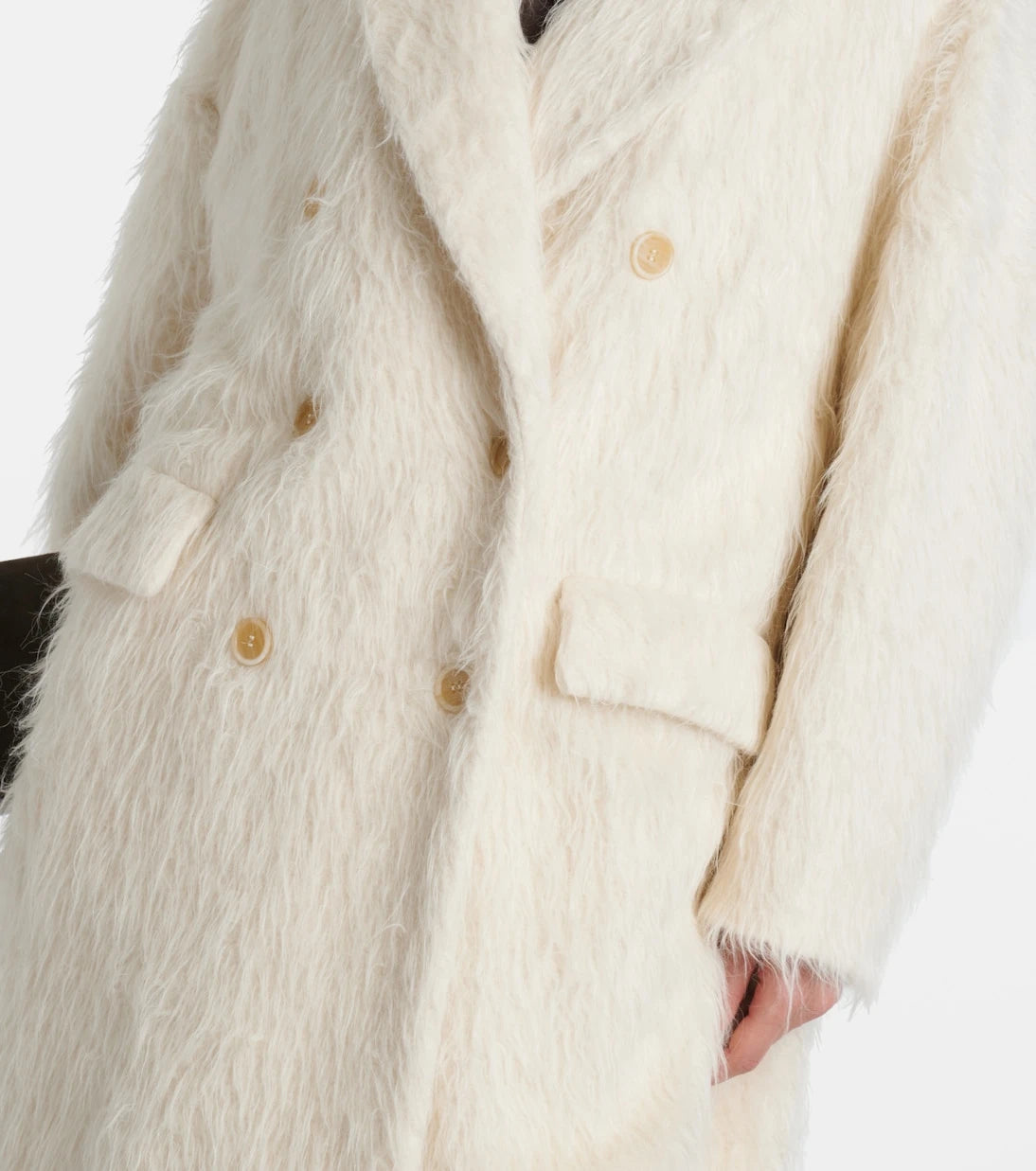 Brunello Cucinelli - Double-breasted alpaca-blend coat