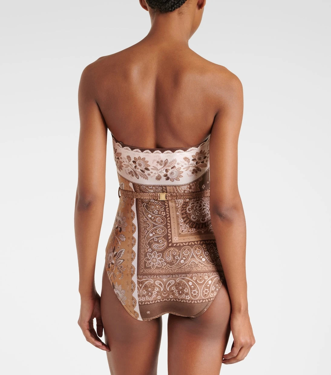 Zimmermann - مايوه Lucky المطبوع والمزين