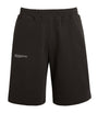Black Organic Cotton 365 Long Sweatshorts