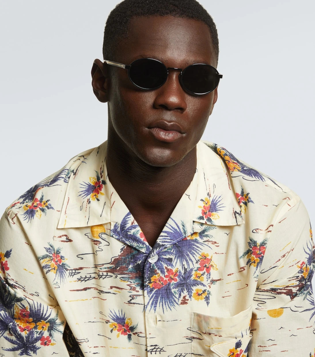 Prada - Oval sunglasses