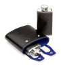Aspinal Of London Double Leather Hip Flask