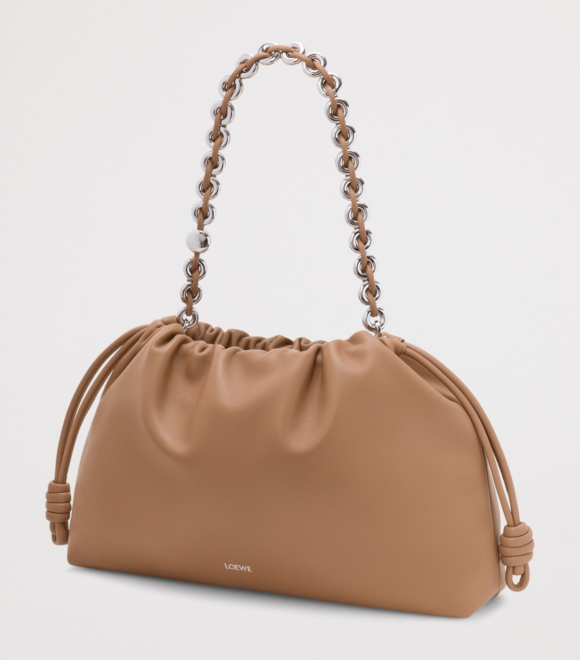LOEWE Large Leather Flamenco Shoulder Bag