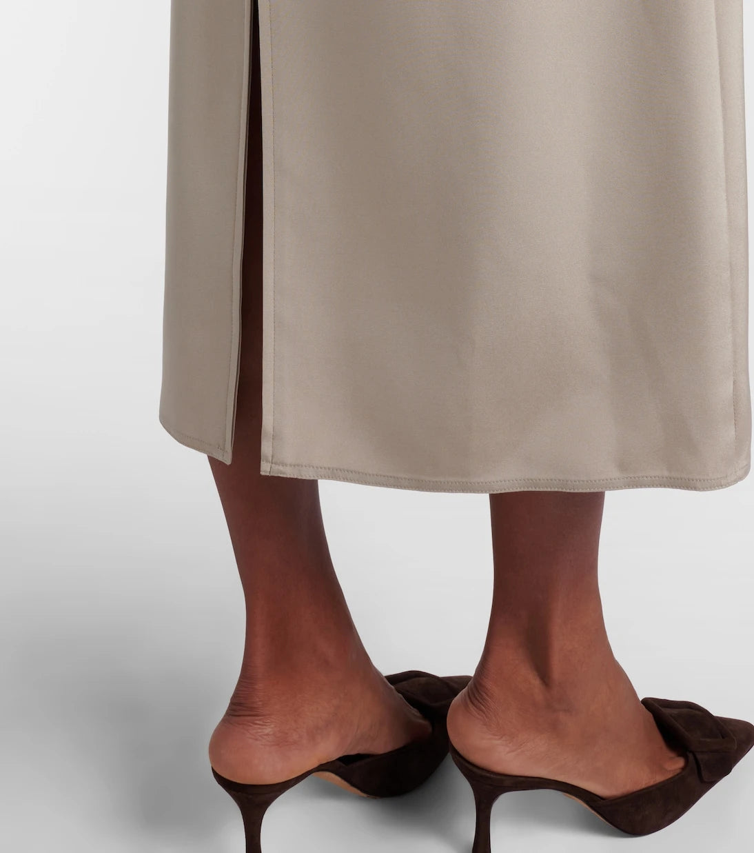 Max Mara - Unghia silk-blend midi dress