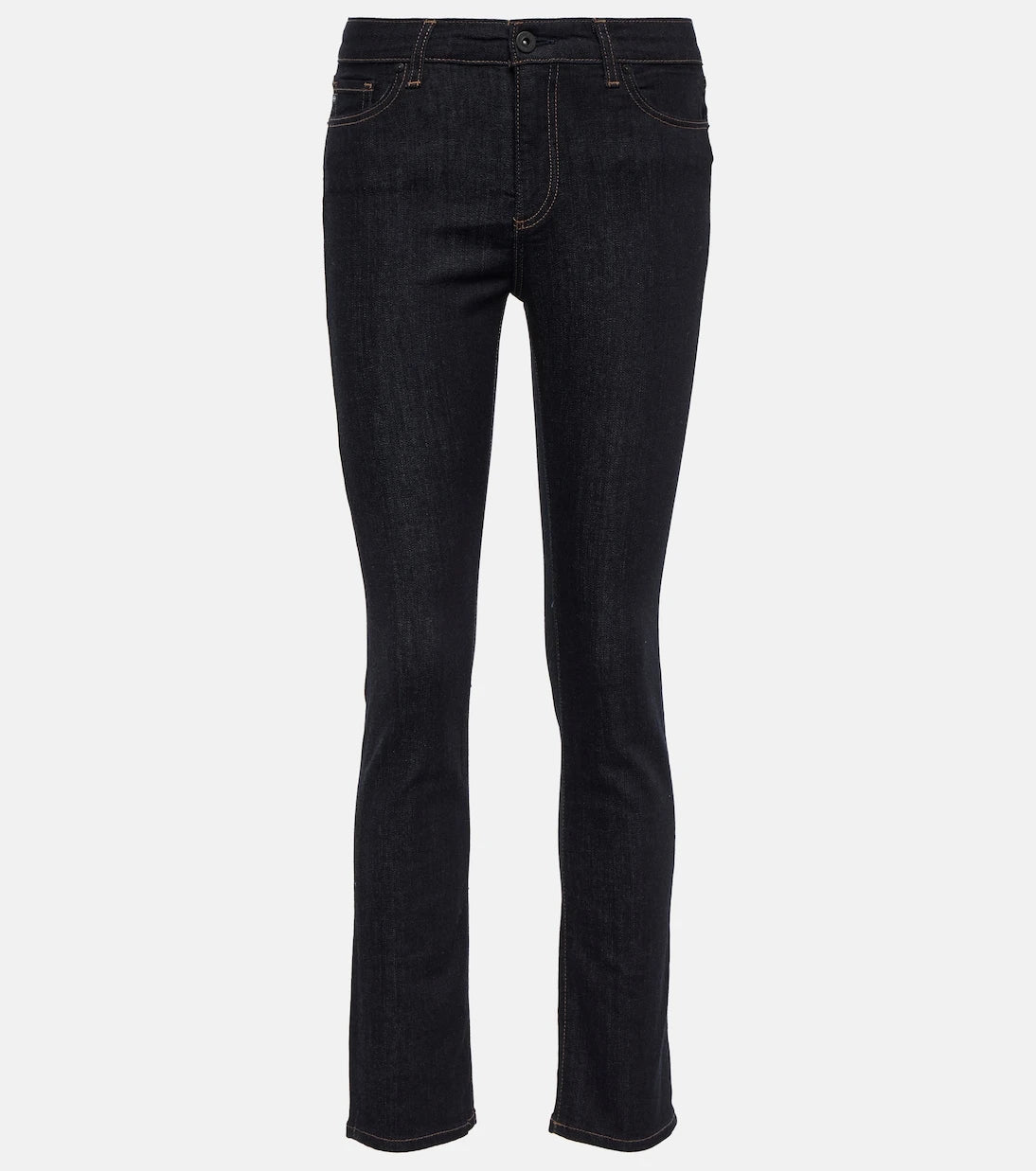AG Jeans - بنطلون جينز ماري سكيني بخصر مرتفع