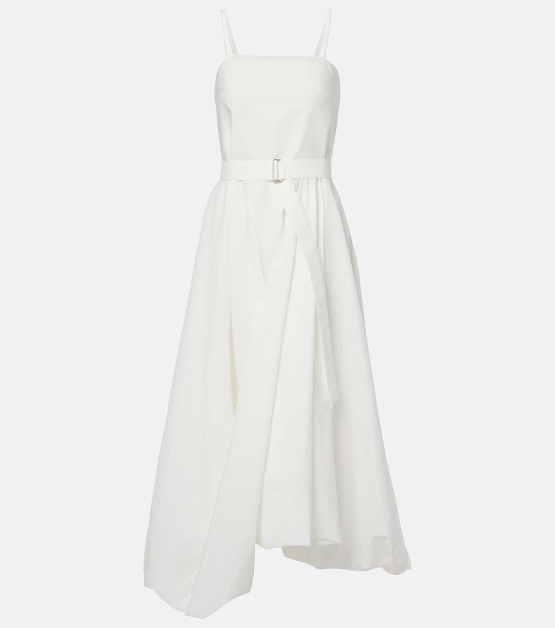 Brunello Cucinelli - Cotton-blend midi dress