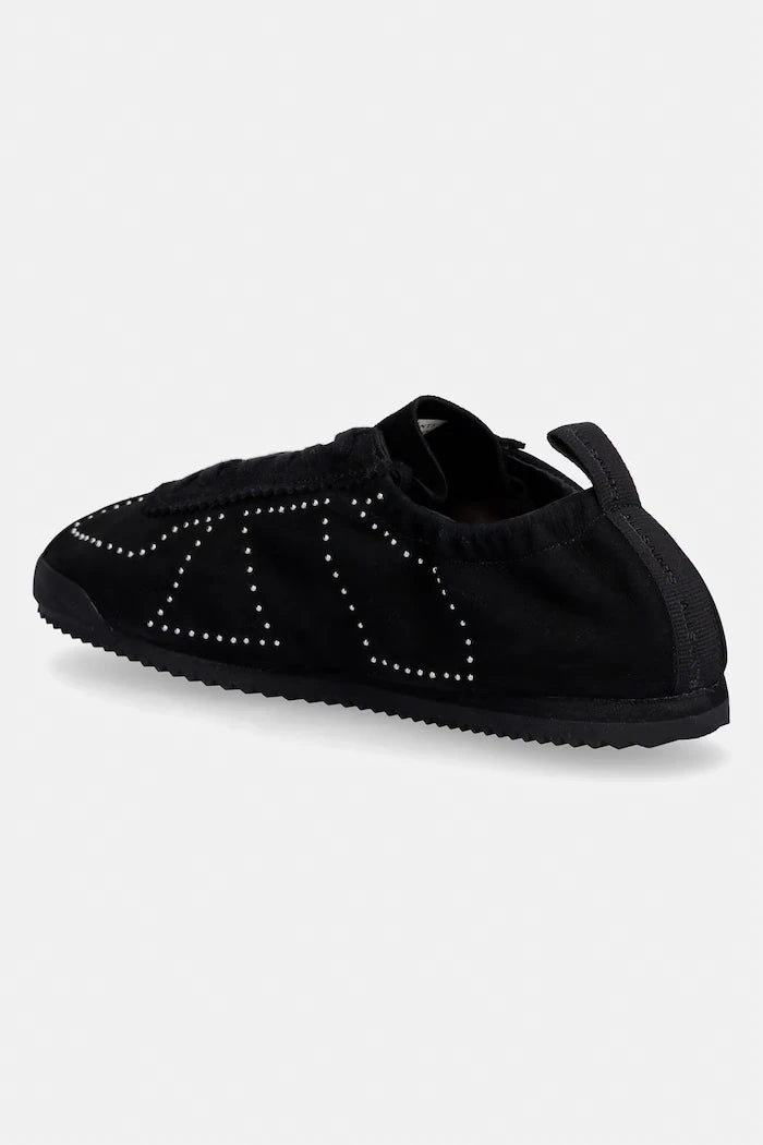 Велурени маратонки AllSaints Kenny Stud Runner