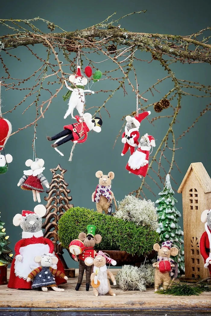 Bloomingville Peo Ornament Dekoratif Asma 11 x 23 x 10 cm (2 adet)