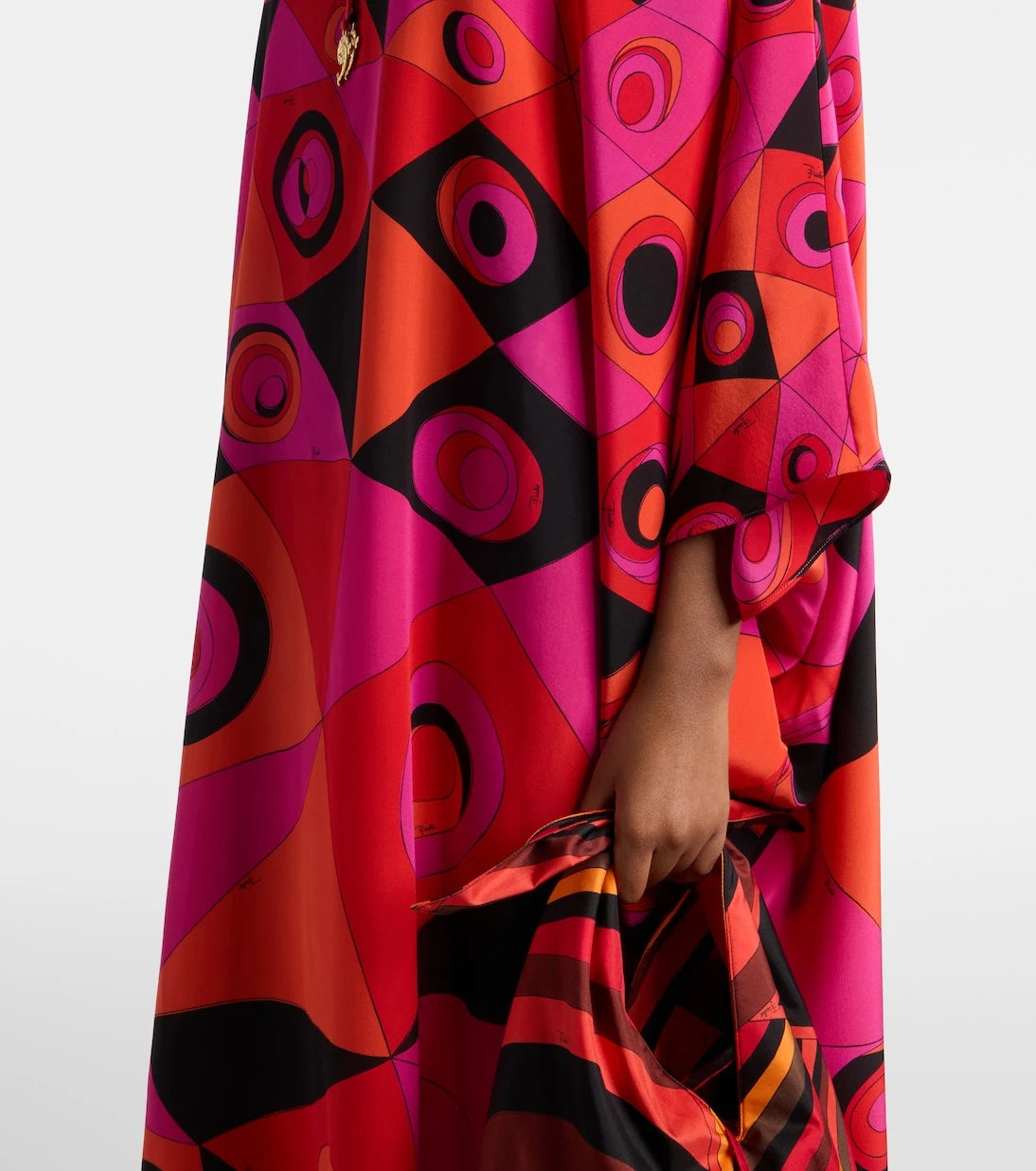 Pucci - Occhi silk twill kaftan
